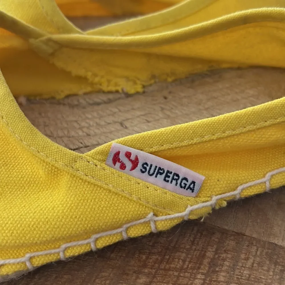 Superga | espadrilles | yellow | women’s size 8